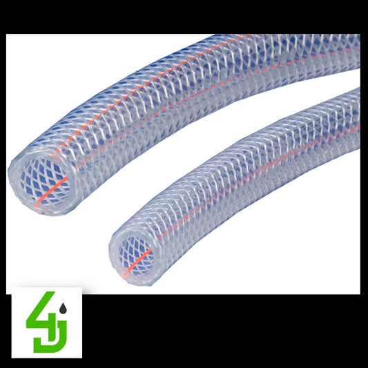 Kuriyama Standard Wall Food Grade Braided PVC Hose 3/4 x 200 ft