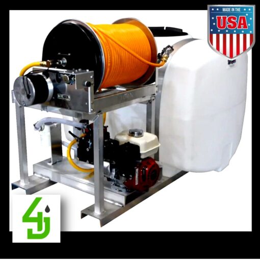 Kings Sprayers 200 Gallon Skid Sprayer with 10 gpm Diaphragm Pump (Reel Mounted Passenger Side) KS200P7040E