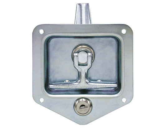Stainless Single Point T-Handle Latch With Mounting Holes p/n: L8815