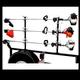 Lockable Trimmer Rack for Open Trailer LT13