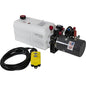 PU642LRA Buyers 4-Way DC Power Unit-Electric Controls Horizontal 1.5 Gallon Poly Reservoir