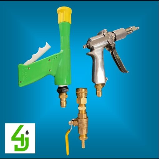 Quick Change Spray Gun Swap Kit with Brass Ball Valve
