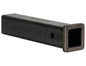 2 Inch Black Receiver Tube - 6 Inch Shank - RT25806B