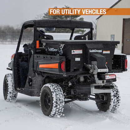 SaltDogg® 0.40 Cubic Yard Electric Black Poly Hopper Spreader SHPE0400