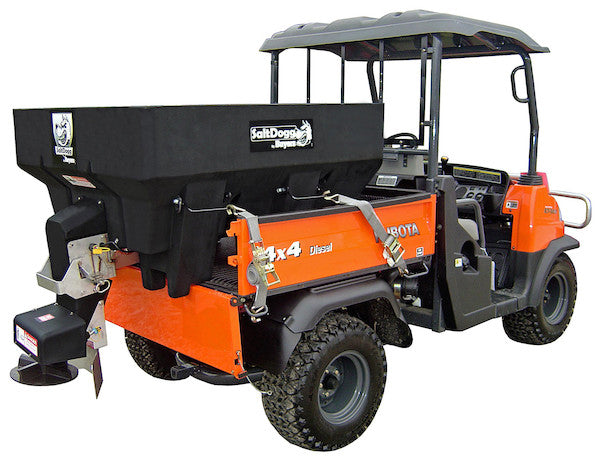 SaltDogg® 0.75 Cubic Yard Electric Black Poly Hopper Spreader SHPE0750