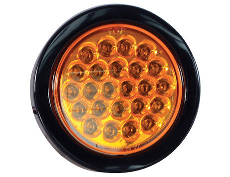 4 Inch Amber Round Recessed Strobe SL40AR