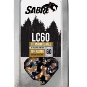 Sabre Titanium Chain Pre-Cut Loop 60 DL 3/8", .050", Chisel Standard - 16 inch bar 099-1606