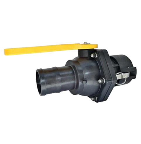 3 Inch Hose Barb x 3 Inch Female Coupler; Full Port; 3 Inch Opening thru Ball p/n: VSHBD300FP