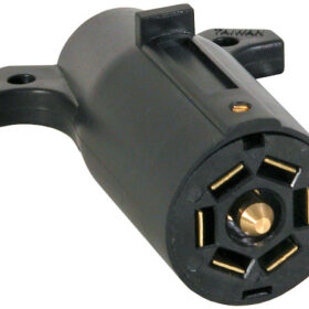Nylon-Poly Trailer Connectors 7 Way Trailer Side TC2007P