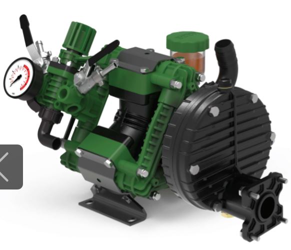 UDOR ZETA PP-42 Diaphram Pump with Gear Box