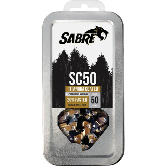Sabre Titanium Chain Pre-Cut Loop 50 DL - 14 inch bar - 099-1506 image 0