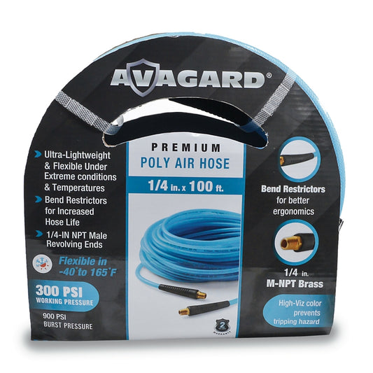 Avagard Poly Air Hose Assembly 1/4 inch x 100 ft PU14100 image 0