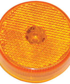 2.5 Inch Amber Marker/Clearance Light with Reflex With 4 LED