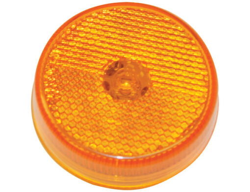 2.5 Inch Amber Marker/Clearance Light with Reflex With 4 LED